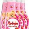 Robijn Pink Sensation Vloeibaar Wasverzachter - 4 X 30 Wasbeurten - Voordeelverpakking