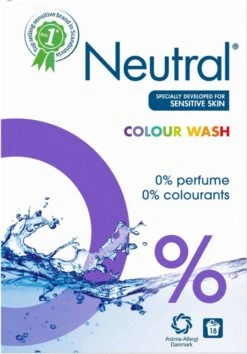 Neutral 0% Kleur Parfumvrij Waspoeder - 18 Wasbeurten - 1,188 Kg - Wasmiddel -Dagelijkse Benodigdheden Winkel 838x1200