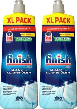 Finish Naspoelmiddel Glansspoelmiddel Regular Vaatwasmiddel 2x 750 Ml