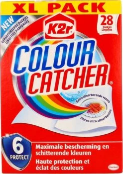 K2r Colour Catcher - Anti Kleurdoorloopdoekjes - Kleurbeschermer - 28 Stuks -Dagelijkse Benodigdheden Winkel 846x1200