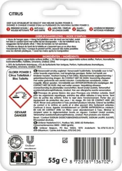 Glorix Power 5 Toiletblokken - Citroen - 7 X 2 Stuks - Voordeelverpakking -Dagelijkse Benodigdheden Winkel 860x1200 4