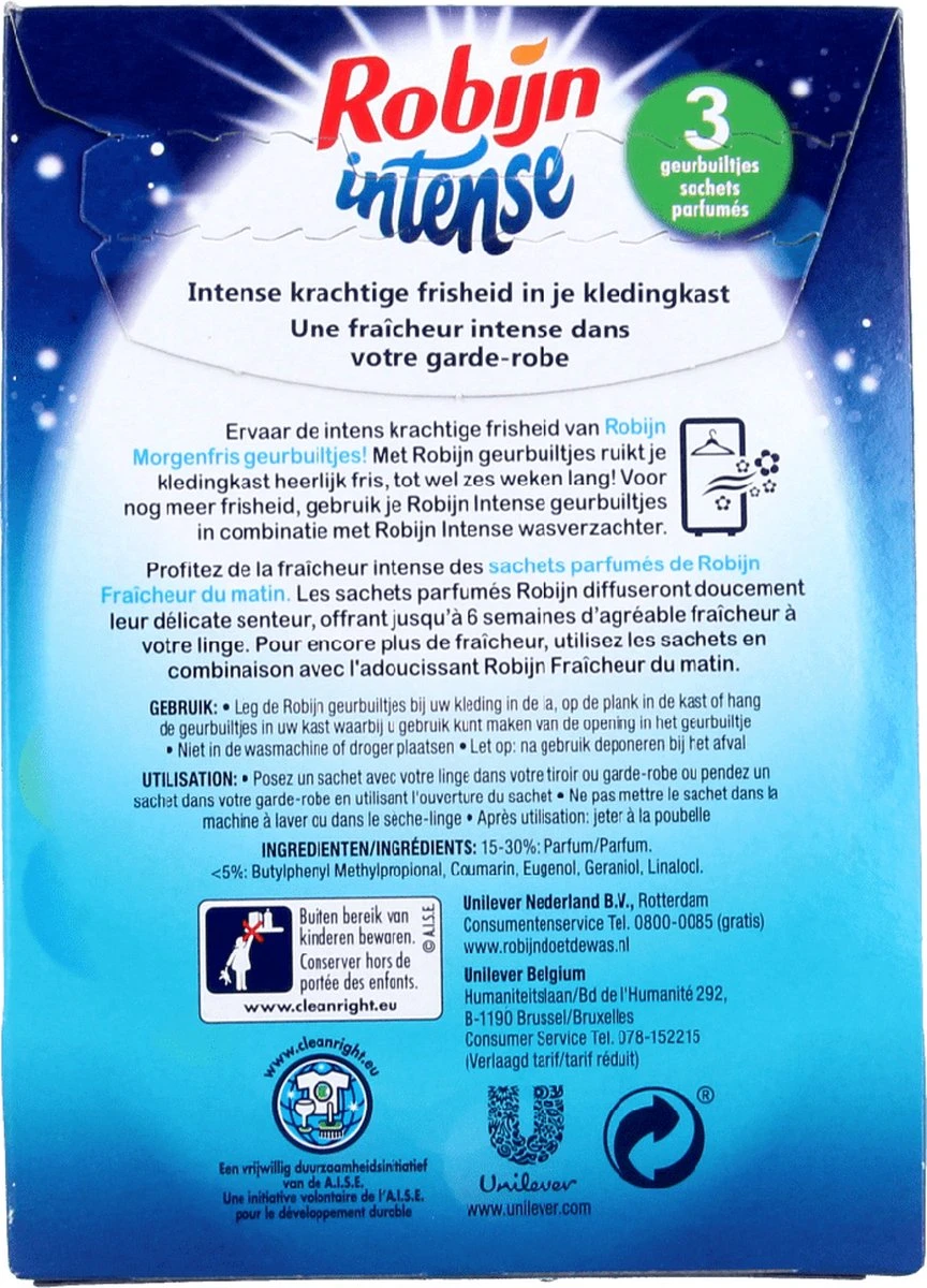 Robijn Intense Geurbuiltjes 3 Stuks 2 Robijn Intense Geurbuiltjes 3 Stuks - Afbeelding 2