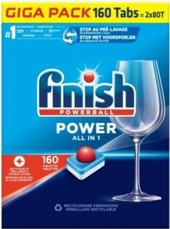 Finish Power All In One Regular Vaatwastabletten - 160 Stuks -Dagelijkse Benodigdheden Winkel 890x1200 1