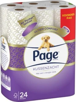 Page Toiletpapier - Kussenzacht Wc Papier - Voordeelverpakking - 24 Rollen -Dagelijkse Benodigdheden Winkel 895x1200