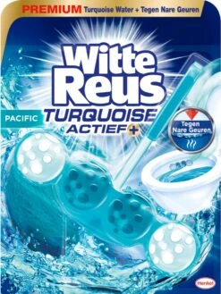Witte Reus Turquoise Actief Toiletblok - Pacific - WC Blokjes Voordeelverpakking - 10 Stuks -Dagelijkse Benodigdheden Winkel 900x1200 10