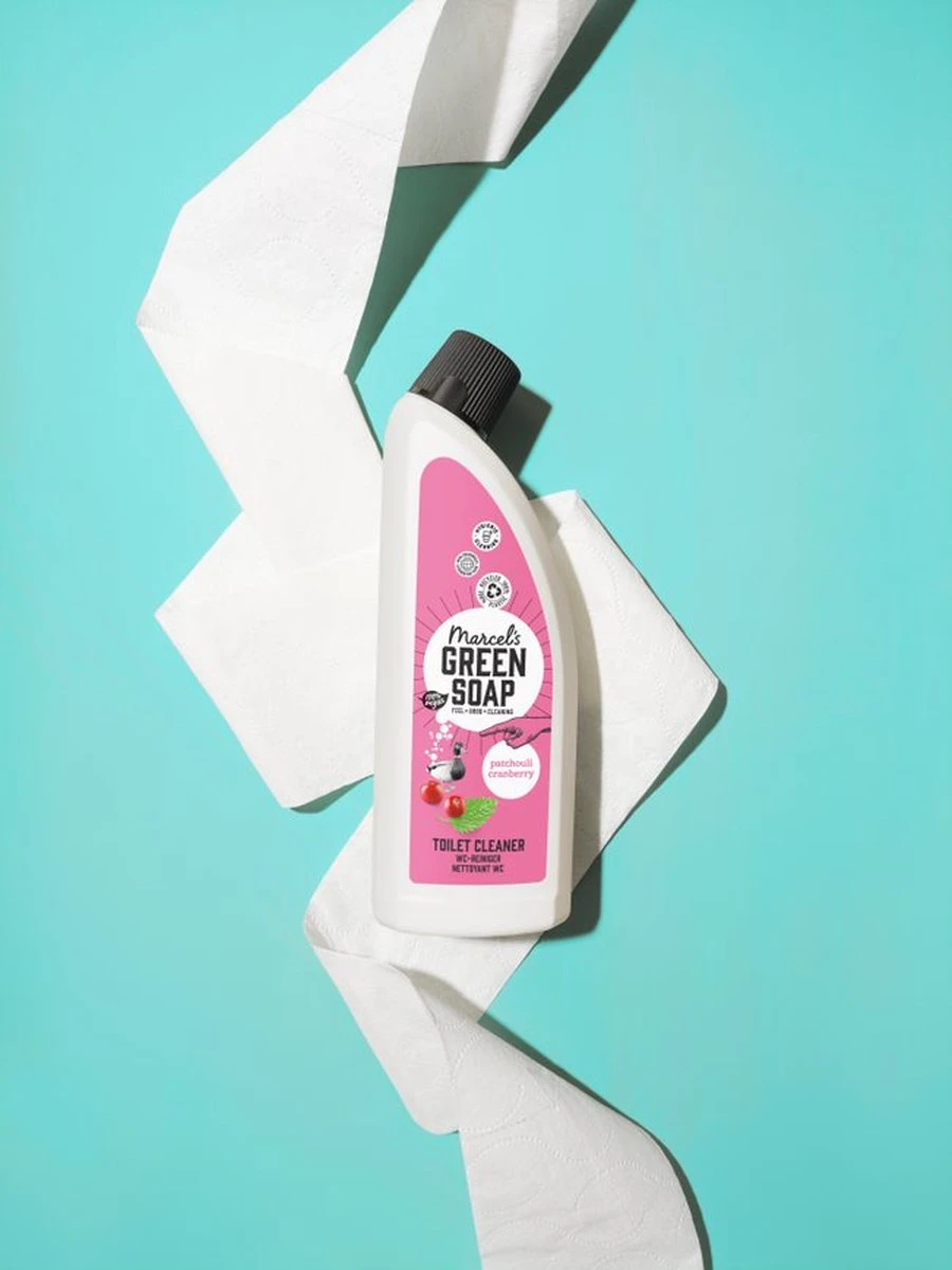 Marcel's Green Soap Toiletreiniger Patchouli & Cranberry - 6 X 750 Ml 4 Marcel's Green Soap Toiletreiniger Patchouli & Cranberry - 6 X 750 Ml - Afbeelding 4