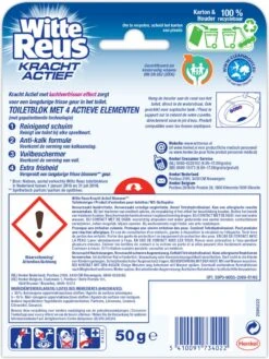 Witte Reus Kracht Actief Toiletblok - Bloesem - WC Blokjes Voordeelverpakking - 10 Stuks -Dagelijkse Benodigdheden Winkel 900x1200 18