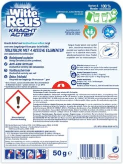 Witte Reus Kracht Actief Toiletblok - Oceaan - WC Blokjes Voordeelverpakking - 10 Stuks 21 Witte Reus Kracht Actief Toiletblok - Oceaan - WC Blokjes Voordeelverpakking - 10 Stuks -Dagelijkse Benodigdheden Winkel 901x1200 10