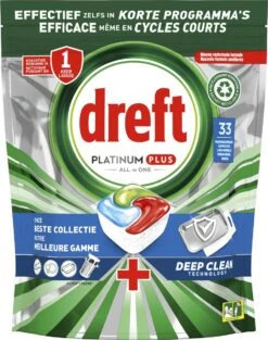 Dreft Platinum Plus All In One Deep Clean - Vaatwastabletten - Voordeelverpakking 4 X 33 Stuks 11 Dreft Platinum Plus All In One Deep Clean - Vaatwastabletten - Voordeelverpakking 4 X 33 Stuks -Dagelijkse Benodigdheden Winkel 948x1200 2