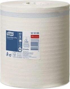 Poetsrol Tork M2 121206 2-laags - 20cm X 160m - 6 Rollen 20 Poetsrol Tork M2 121206 2-laags - 20cm X 160m - 6 Rollen -Dagelijkse Benodigdheden Winkel 951x1200 1
