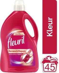 Fleuril Color & Fiber - Vloeibaar Wasmiddel - Gekleurde Was - 45 Wasbeurten -Dagelijkse Benodigdheden Winkel 968x1200